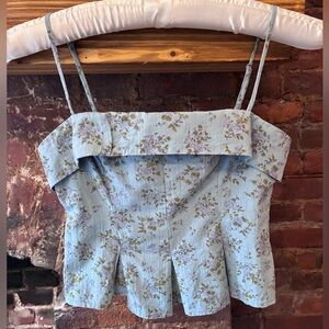 Cotton Candy Light Blue Top